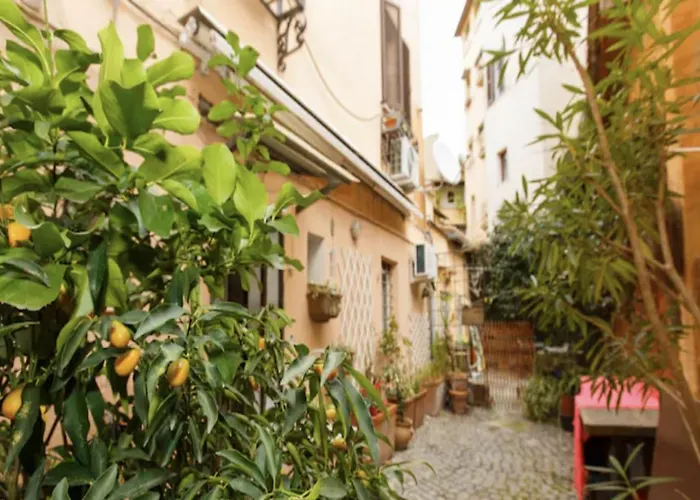 Independent With Garden Heart Of Trastevere John Cabot Apartamento Roma